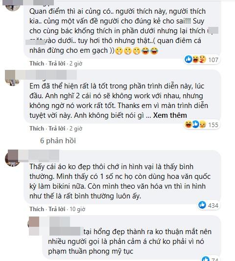 Thí sinh Hoa hậu Việt Nam diện áo dài in hình dàn cầu thủ U23 Việt Nam gây tranh cãi-10