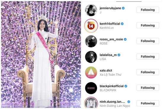 Trong 187 tài khoản Đỗ Thị Hà follow, BLACKPINK chiếm 4 nhưng vẫn có thành viên rơi vào ô mất lượt?