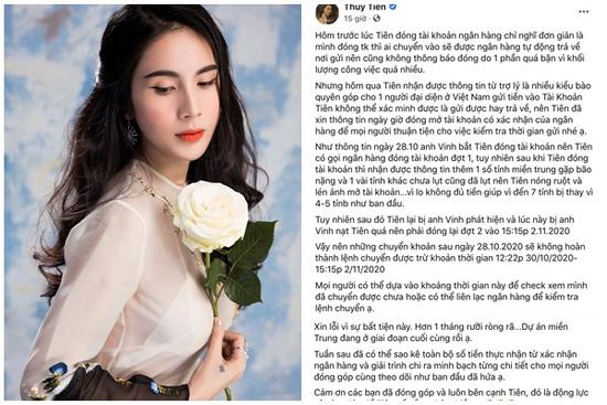 Thủy Tiên nhận 'rổ gạch đá' khi đáp trả antifan chuyện đóng mở tài khoản cứu trợ
