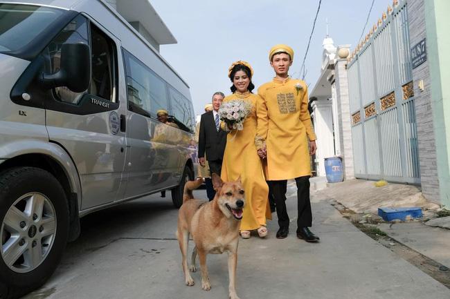 Biểu cảm hớn hở của chú chó vào ngày chủ kết hôn gây bão mạng xã hội, lý do khiến ai cũng gật gù-3