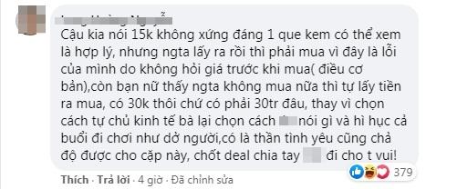 Bị bạn trai chê thượng đẳng vì đòi ăn kem chanh 15k/chiếc, cô nàng đăng đàn bức xúc-5