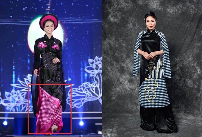 Áo dài trong chung kết Hoa hậu Việt Nam 2020 bị tố đạo nhái ý tưởng-6