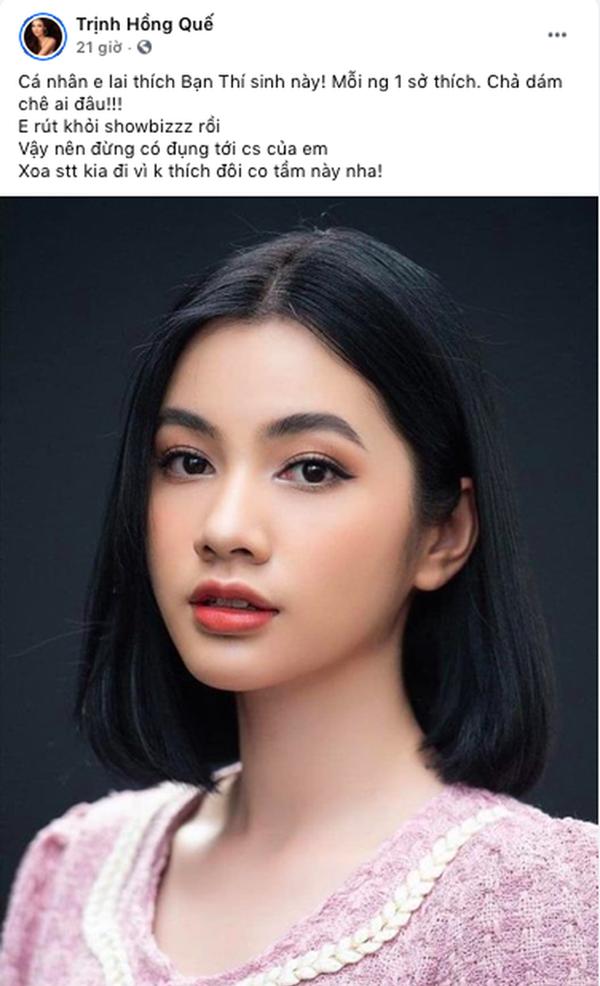 Hồng Quế chê bai Đỗ Thị Hà, công khai ủng hộ thí sinh chỉ lọt Top 15 Hoa hậu Việt Nam-3