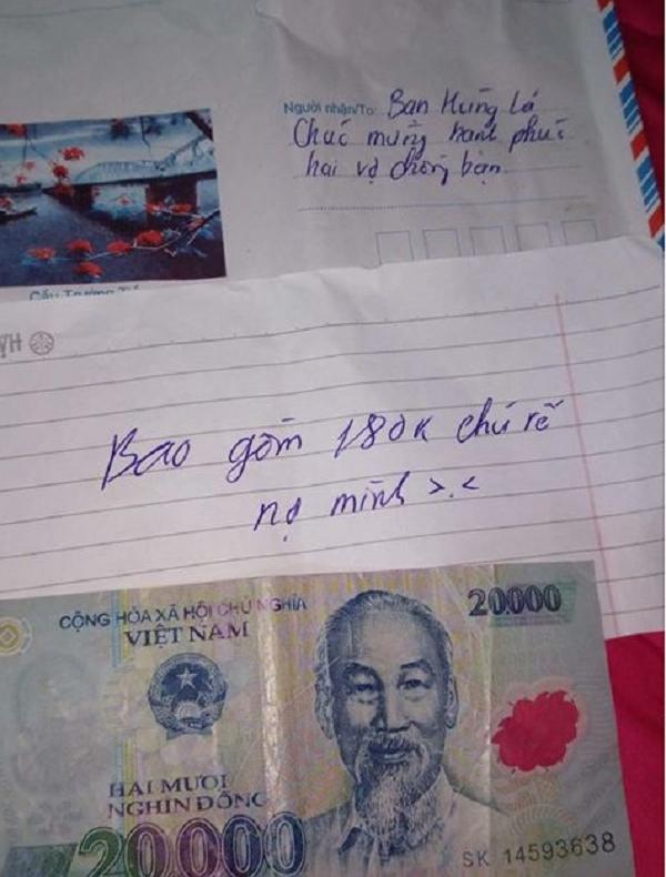 Muôn kiểu viết phong bì mừng cưới lầy lội, chẳng khác nào đốt nhà cô dâu chú rể-9