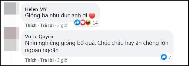 Ảnh rõ mặt con gái Đông Nhi: Dân mạng phán giống bố như đúc-2