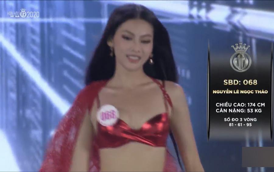 LẠ LÙNG: Số đo nhân trắc học của thí sinh Hoa hậu Việt Nam 2020 phồng xẹp bất thường qua 3 vòng thi-7