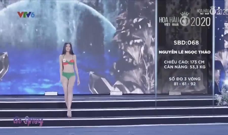 LẠ LÙNG: Số đo nhân trắc học của thí sinh Hoa hậu Việt Nam 2020 phồng xẹp bất thường qua 3 vòng thi-6