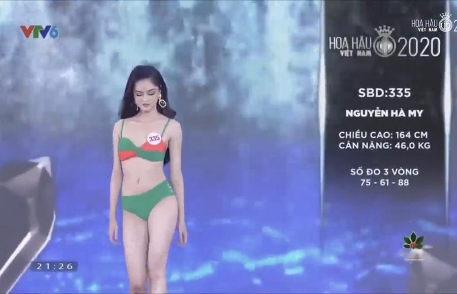 LẠ LÙNG: Số đo nhân trắc học của thí sinh Hoa hậu Việt Nam 2020 phồng xẹp bất thường qua 3 vòng thi-12