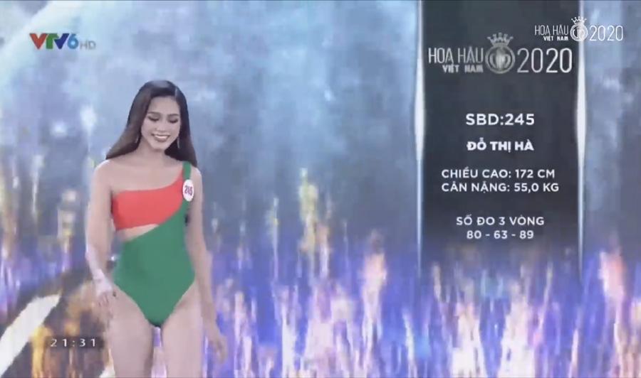 LẠ LÙNG: Số đo nhân trắc học của thí sinh Hoa hậu Việt Nam 2020 phồng xẹp bất thường qua 3 vòng thi-8