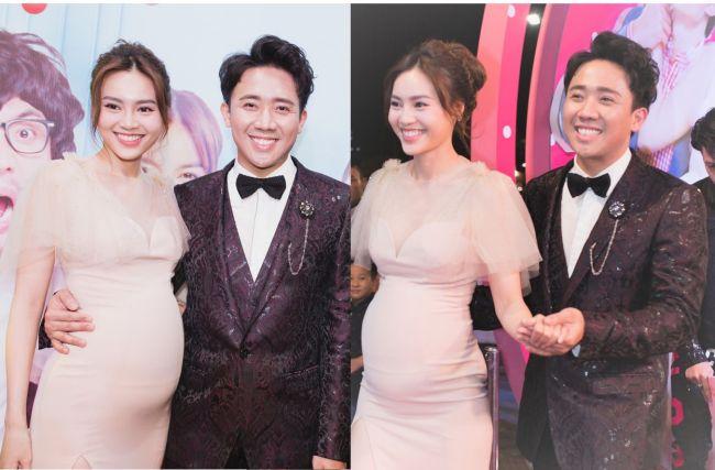 "Cô vợ màn ảnh" không kém phần nổi tiếng của Trấn Thành chính là Ninh Dương Lan Ngọc. Cả hai có dịp hợp tác trong bộ phim "Cua lại vợ bầu". Trong phim, Lan Ngọc và Trấn Thành yêu nhau từ hồi còn đi học. Sau nhiều hiểu lầm, sóng gió, cặp đôi đã có cái kết đẹp. Trấn Thành từng chia sẻ rằng Ninh Dương Lan Ngọc là nữ chính mà anh thích hợp tác nhất.