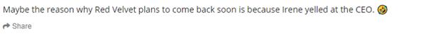 Netizens Hàn chiến nhau sứt đầu sau tin Red Velvet comeback đủ 5 thành viên-3