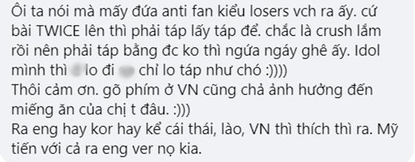 Vừa biết TWICE tung I Cant Stop Me bản tiếng Anh, antifan chớp luôn thời cơ khịa-4