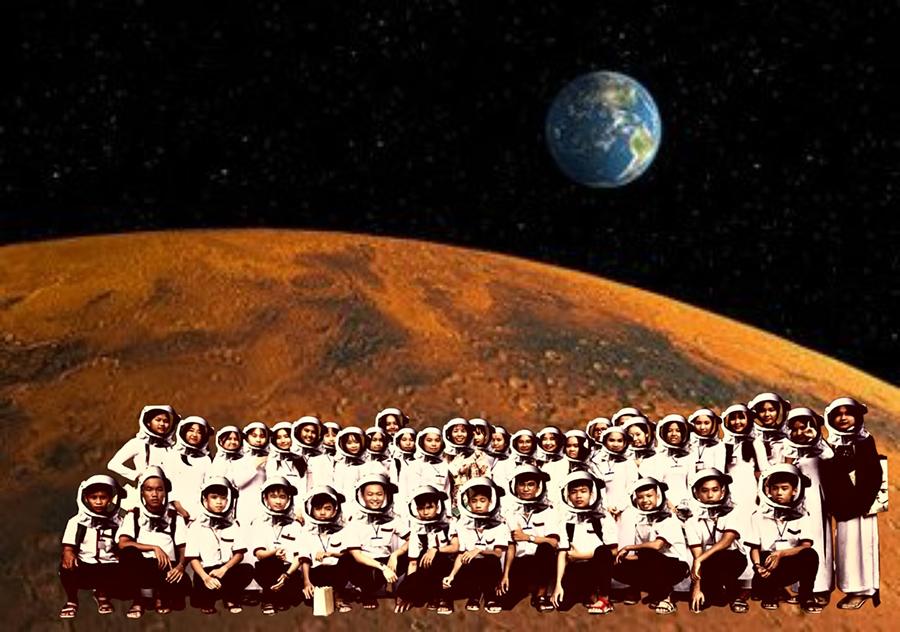 Khi lớp người ta đi du lịch: Du hí trong nước đã là gì, phải lên tận sao Hỏa mới oách!-10