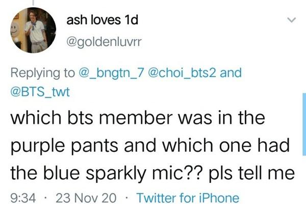 Vì sao V BTS có biệt danh chàng trai quần tím và chàng trai mic xanh-8