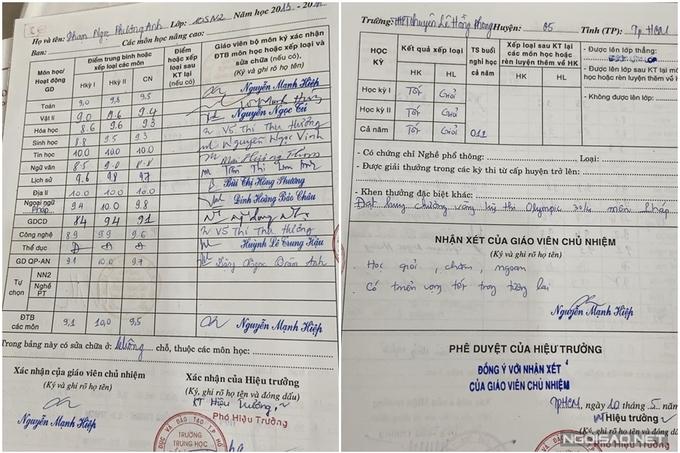 Hé lộ bảng điểm học tập của Á hậu 1 Phương Anh-3