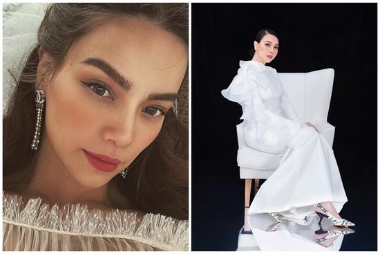 Tái xuất sau sinh: Hà Hồ diện váy cô dâu, Đàm Thu Trang mặc đầm trắng 'chặt chém' không kém