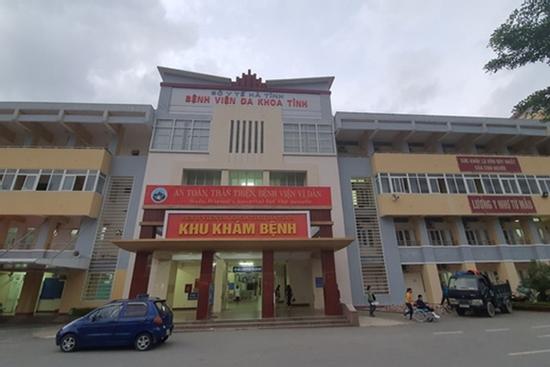 Nam thanh niên 28 tuổi nhảy từ tầng 4 bệnh viện Đa khoa Hà Tĩnh tự tử