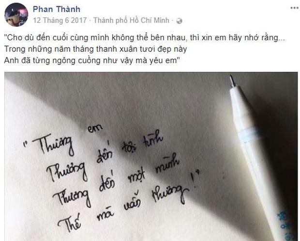 Trước khi chốt tiểu thư danh giá, Phan Thành có cả rổ status nhớ nhung Midu?-6