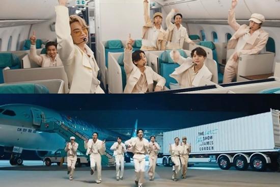 Giàu như BTS, thuê cả sân vân động Olympic giờ lại mang phi cơ làm đạo cụ diễn