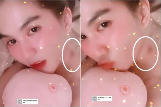 Ngọc Trinh lộ dấu vết hickey khi đăng ảnh bán khỏa thân