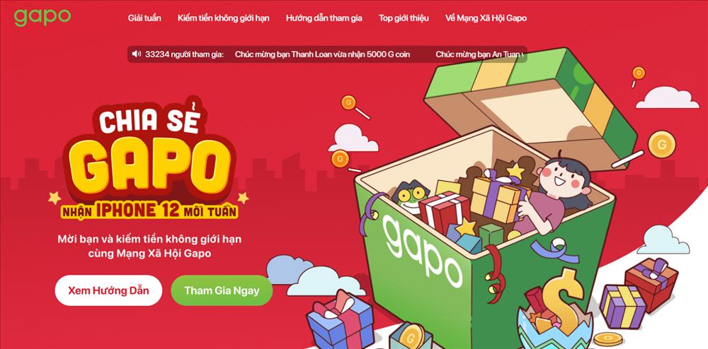 Mạng xã hội Gapo thưởng iPhone 12 Pro Max cho người dùng-1