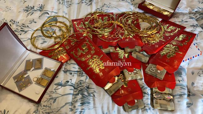 Danh tính cặp rich kid TP.HCM nhận cả vali tiền vàng khủng trong đám cưới-3