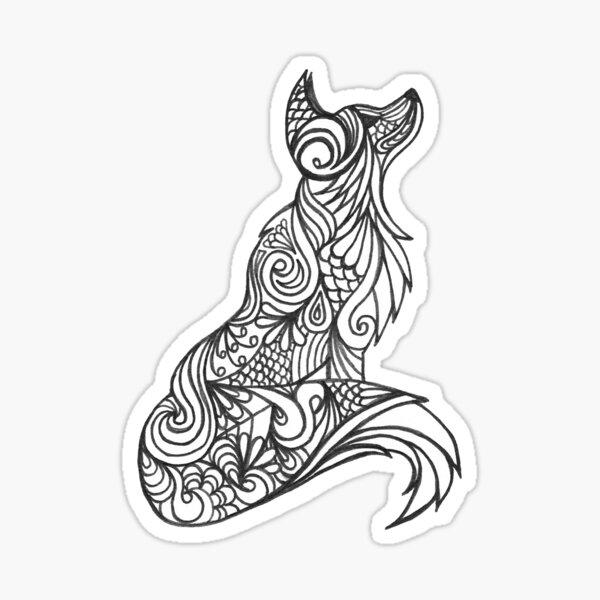 Bạn nhìn thấy con sói hay hoa văn? Câu trả lời phản ánh rõ nét sự sáng tạo của bạn-1