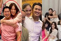 Linh Rin - Phillip Nguyễn gây chú ý khi tham dự tiệc gia đình là ôm ấp không rời