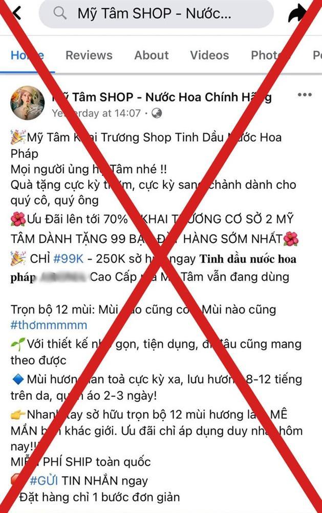 Mỹ Tâm cảnh báo các shop giả mạo tên hòng quảng cáo láo, trục lợi khách hàng-1