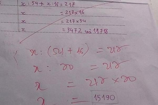 Bài toán 4+4+2=10 vẫn bị gạch sai, nghe giáo viên giải thích phụ huynh còn nóng mắt hơn-3