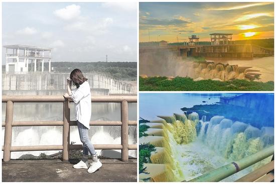 Đập nước ở Bình Dương khiến nhiều người lóa mắt vì đẹp như kỳ quan thế giới