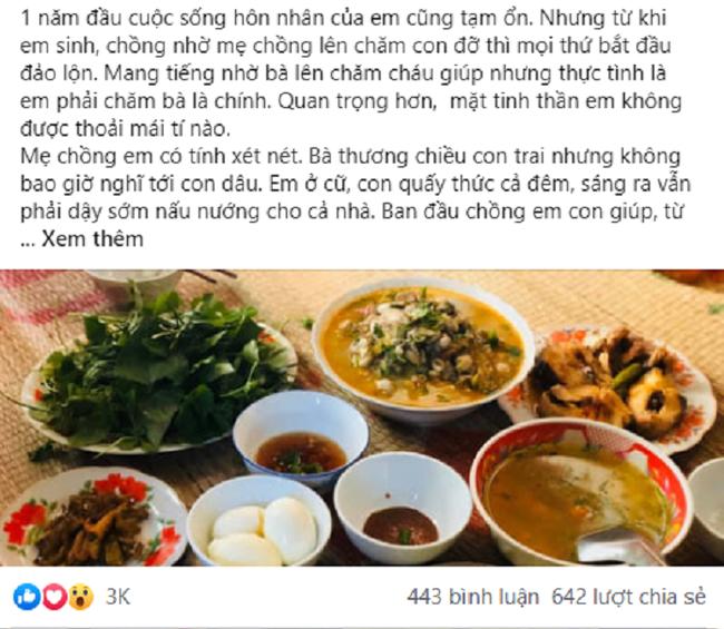 Giữa bữa cơm, chồng đập bát quát vợ cấm cãi mẹ nhưng ngay sau đấy anh lại ngượng mặt với phản ứng bất ngờ của vợ-1