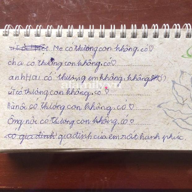 Nhóc lớp 2 viết nhật ký về gia đình, anh trai đọc xong ngượng chín mặt-1