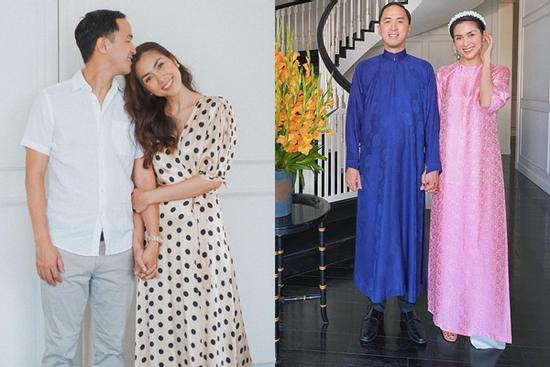 Sánh bước bên ông xã, Hà Tăng lên đồ xuất sắc bảo sao Louis Nguyễn 'nghiện' vợ đến thế