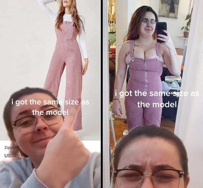 Mua hàng online, cô gái nhận về chiếc váy không chui đầu qua nổi-3