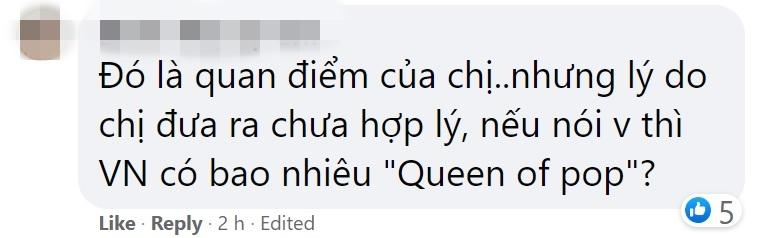 Làng nhạc Việt quăng đá tảng vào Min khi tự luyến, gọi mình là Queen of Pop-3