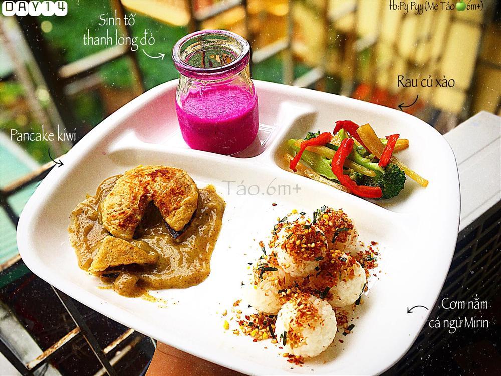 Mẹ trẻ 9x bật mí thực đơn ăn dặm cho bé, vừa giàu dinh dưỡng lại vừa đẹp mắt-8