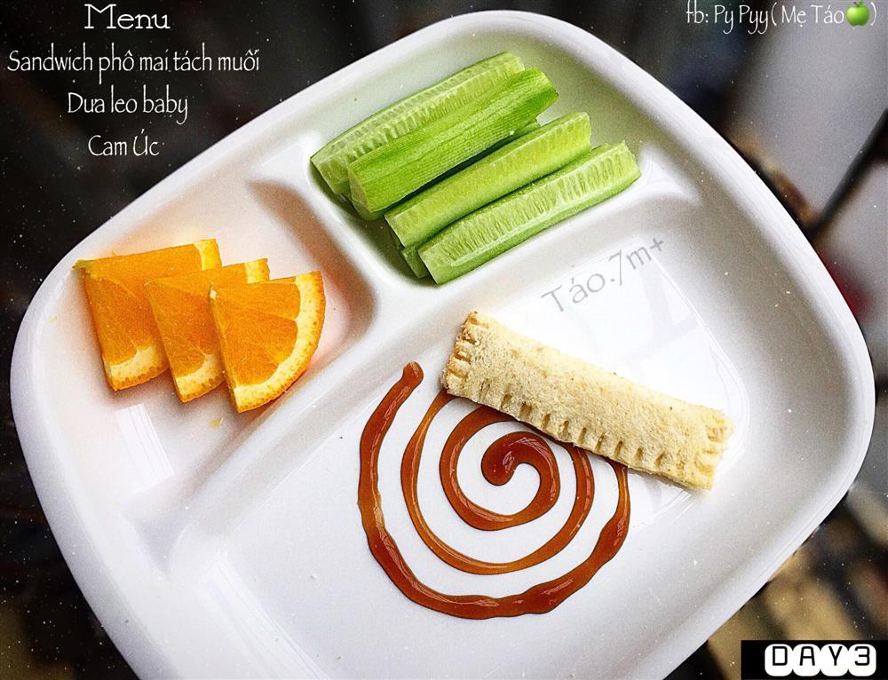 Mẹ trẻ 9x bật mí thực đơn ăn dặm cho bé, vừa giàu dinh dưỡng lại vừa đẹp mắt-11