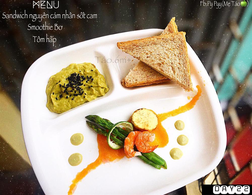 Mẹ trẻ 9x bật mí thực đơn ăn dặm cho bé, vừa giàu dinh dưỡng lại vừa đẹp mắt-4