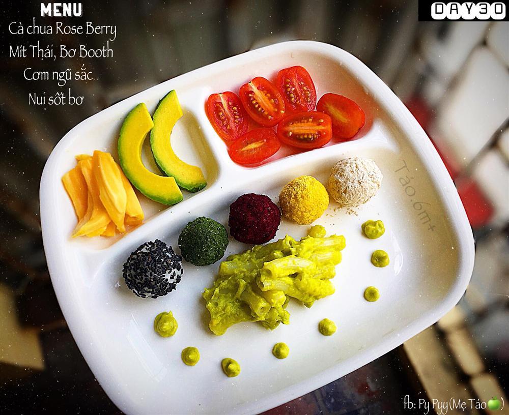 Mẹ trẻ 9x bật mí thực đơn ăn dặm cho bé, vừa giàu dinh dưỡng lại vừa đẹp mắt-6