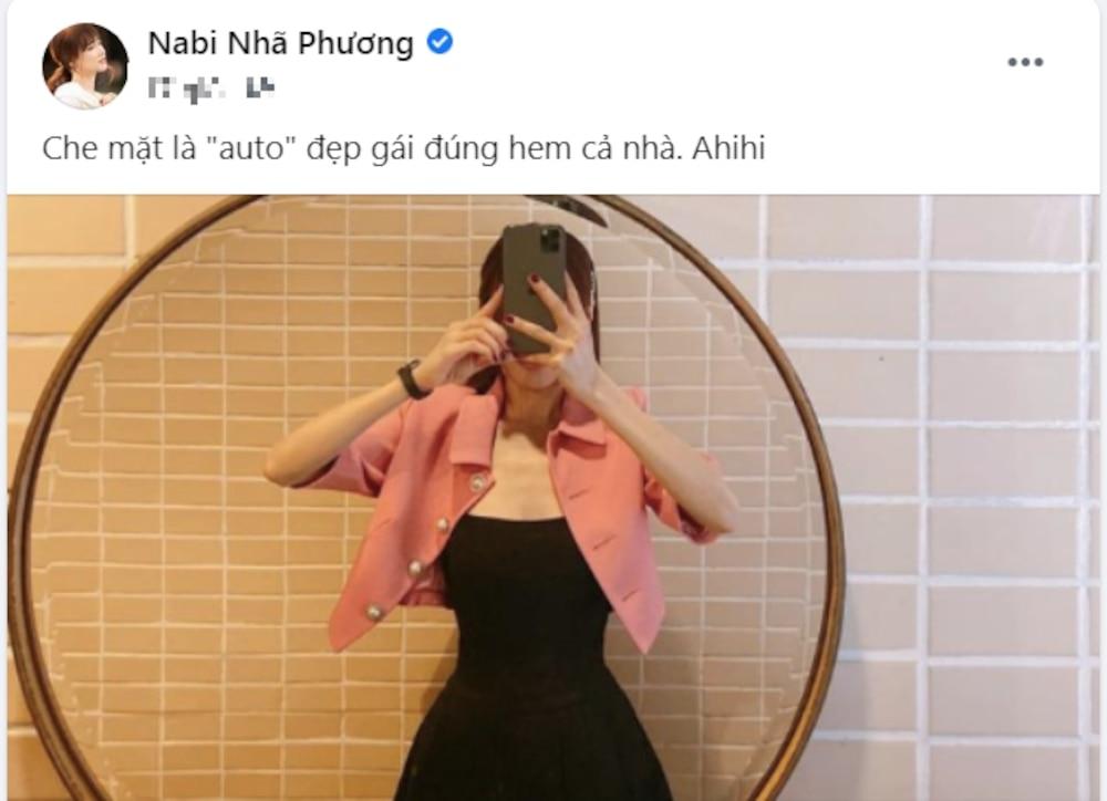 Nhã Phương khoe mặt tròn như trứng gà nhưng hóa ra dùng app méo cả điện thoại-7
