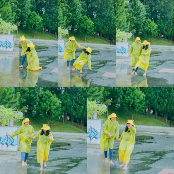 Bi kịch cứ đi du lịch là gặp thời tiết ngang trái, mưa gió quật bay người vẫn phải cố check-in-11