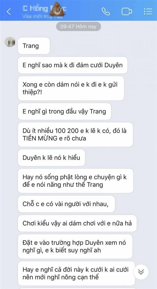 Không đi ăn cưới và gửi tiền mừng bị bạn cô dâu mắng: Sống như em chó nó lấy-2