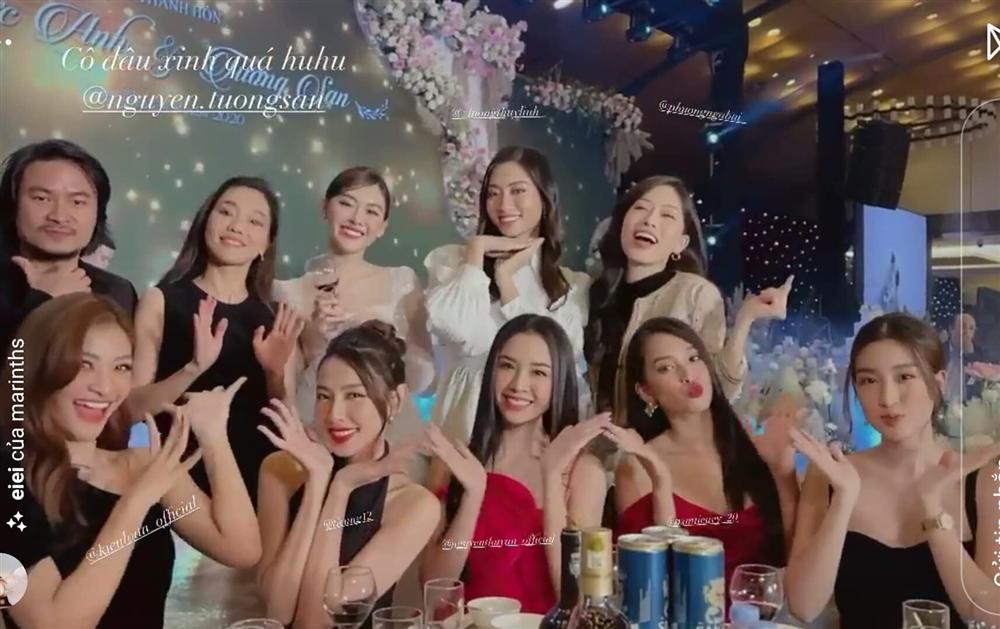 Đám cưới Á hậu Tường San: Chú rể không lộ diện, màn tung hoa gây bất ngờ-3