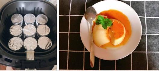 Rộ cách làm flan bằng nồi chiên không dầu: Mềm mịn thơm ngon mà không lo bị rỗ-7