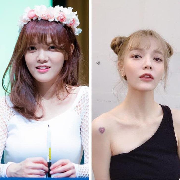 Sau thời kỳ giảm cân quá độ, cựu thành viên AOA Jimin lựa chọn việc thẩm mỹ để níu kéo nhan sắc. Không chỉ phần môi mà nhiều bộ phận khác trên gương mặt cô cũng thay đổi.