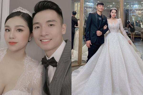 Ảnh cưới Bùi Tiến Dũng: Chú rể đẹp trai ngời ngời, cô dâu photoshop đến biến dạng-7