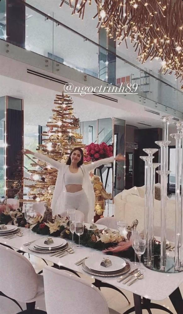 Sao Việt trang trí nhà cửa đón Giáng sinh: Không ai chịu chơi hơn Ngọc Trinh-2