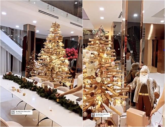 Sao Việt trang trí nhà cửa đón Giáng sinh: Không ai chịu chơi hơn Ngọc Trinh-3