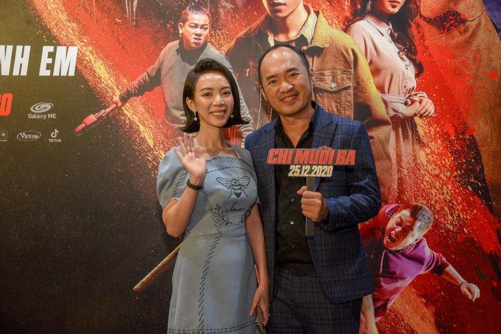 Thu Trang cùng đàn em đóng phim trong thời tiết khắc nghiệt-7